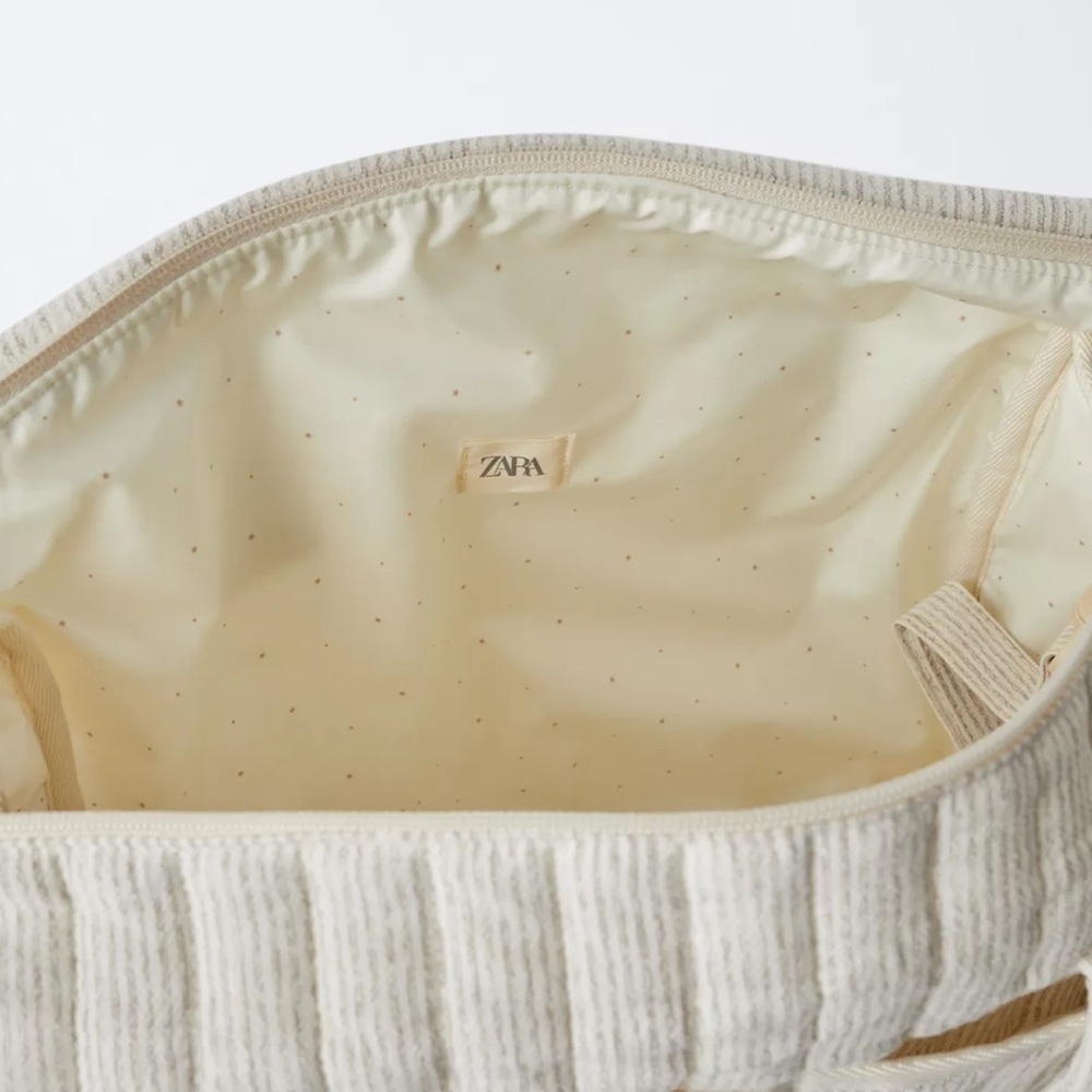 Zara Striped Diaper Bag Pack NWT - Picture 5 of 12